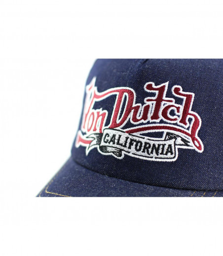 Casquette Von Dutch denim trucke